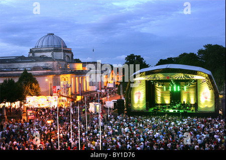 The Big Weekend in Cathays Park, Cardiff. Stock Photo