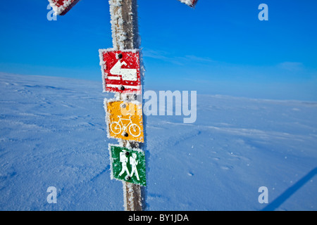 Arctic Circle sign, Norway Stock Photo - Alamy