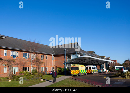 exterior of St Richards,  Chichester Hospital Stock Photo