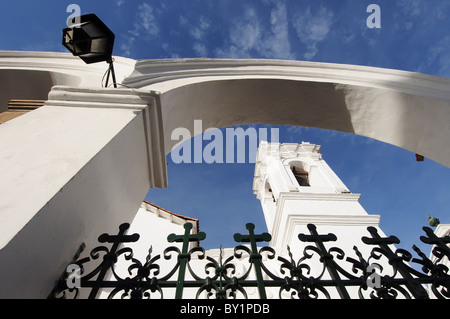 Details of colonial architecture in Sucre Bolivia Stock Photo