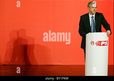 José Sócrates, former portuguese prime minister and ex-leader of the socialist party PS Stock Photo