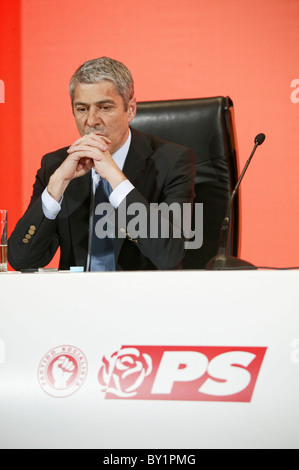 José Sócrates, former portuguese prime minister and ex leader of the socialist party PS Stock Photo