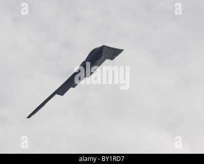 B2 stealth bomber flying Stock Photo