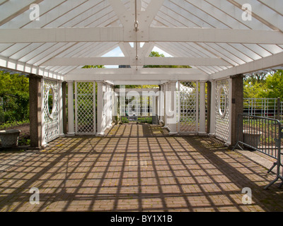 Cranford Rose garden Brooklyn Botanic Garden Stock Photo