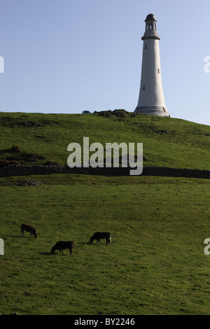 Sir John Barrow's Monument on Hoad Hill Stock Photo