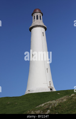 Sir John Barrow's Monument on Hoad Hill Stock Photo