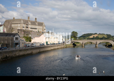 Carmarthen, West Wales. Stock Photo