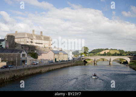 Carmarthen, West Wales. Stock Photo