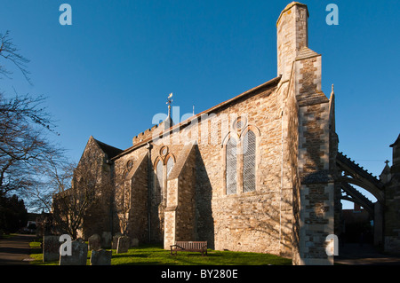 St Marys Parish Church Rye East Sussex England Stock Photo