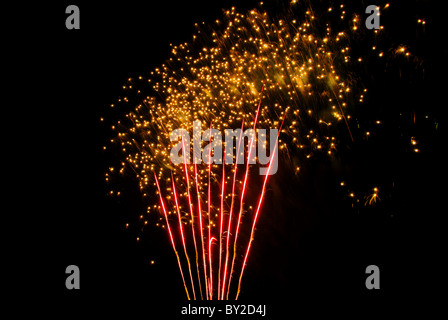 Feuerwerk - fireworks 18 Stock Photo
