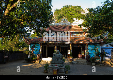 Buddhist temple in the Marble Mountains near Danang. Stock Photo