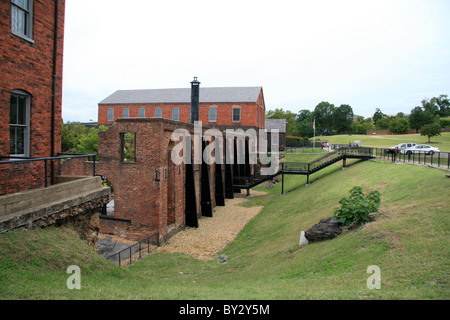 External view of the Tredegar Iron Works Museum, Richmond, VA, United States. Stock Photo