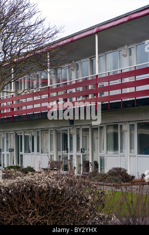 Chalets At Pontins Holiday Camp Camber Sands East Sussex England Stock Photo
