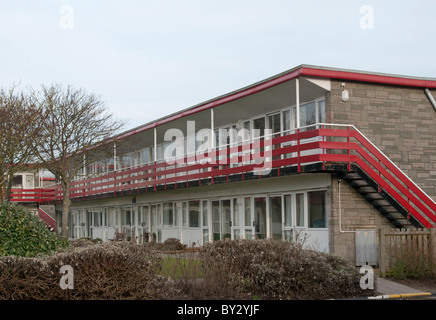 Chalets At Pontins Holiday Camp Camber Sands East Sussex England Stock Photo