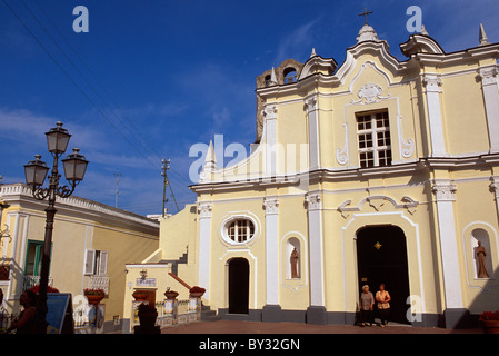 Church Santa Sofia in Anacapri, Capri, Italy Stock Photo