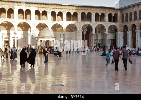 Great Umayyad Mosque, Damascus, Syria Stock Photo