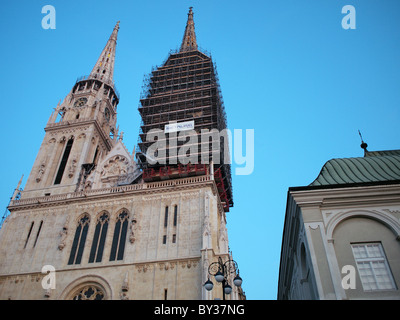 Zagreb Cathedral of St. Stephen Zagreb Croatia Stock Photo