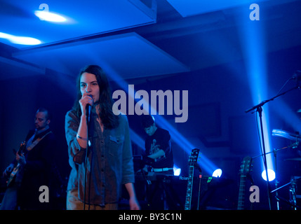 Eliot Paulina Sumner, better known under her band name I Blame Coco, on stage in Lisbon during the Super Bock em Stock festival Stock Photo