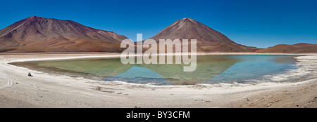 Laguna Azul, Salar de Uyuni, Bolivia Stock Photo