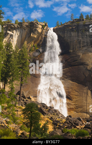 USA, California, Yosemite National Park, Nevada Falls Stock Photo