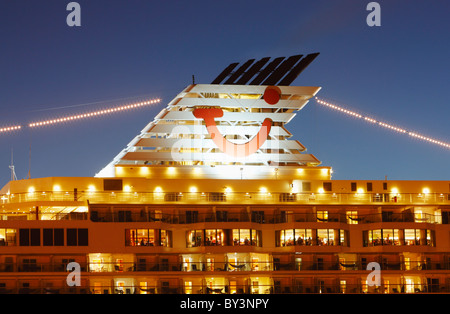 Tui cruise ship 'Mein Schiff' in Las Palmas on Gran Canaria, Canary Islands, Spain Stock Photo