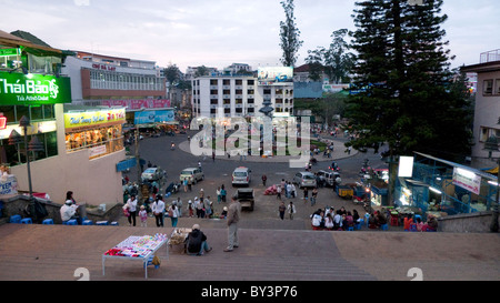 View of Dalat, Vietrnam Stock Photo