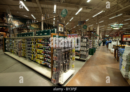 Fishing rods for sale at the Outdoor World Bass Pro shop in Las