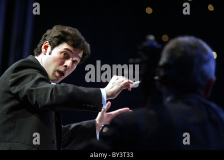 A free opera concert, performed by the Welsh National Opera, Cardiff Bay. Stock Photo
