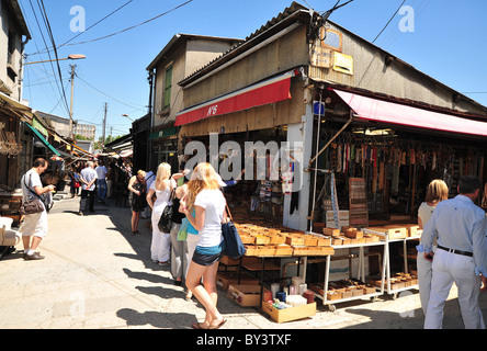 Flea Market in Saint-Ouen, Paris, France Stock Photo