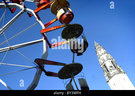 Fairground Ride at the big weekend. Stock Photo