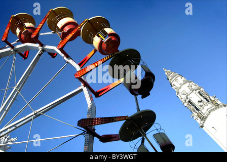 Fairground Ride at the big weekend. Stock Photo