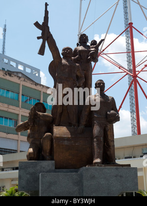 Communist Statues, Ho Chi Minh City, Vietnam Stock Photo