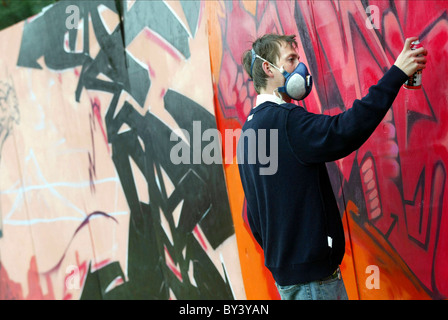 Graphiti Cardiff Graffiti and street art in Cardiff, Wales, UK Stock Photo - Alamy