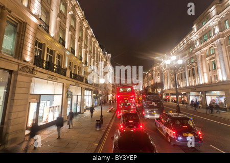 REGENT STREET, LONDON, ENGLAND, GREAT BRITAIN Stock Photo