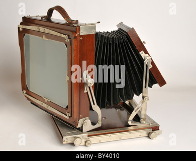 Deardorff view camera. Stock Photo