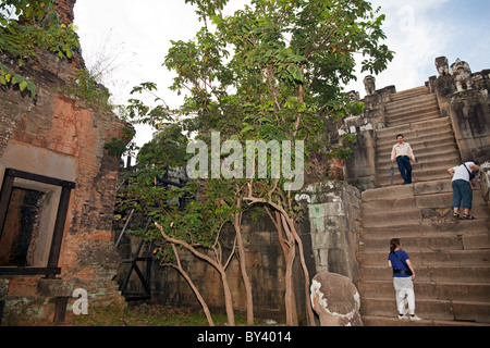 Phnom Bakheng, Siem Reap, Cambodia Stock Photo