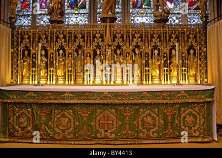 Inside Ripon Cathedral, Yorkshire Stock Photo