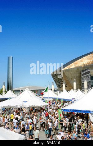 Cardiff International Food and Drink Festival, Cardiff Bay. Stock Photo