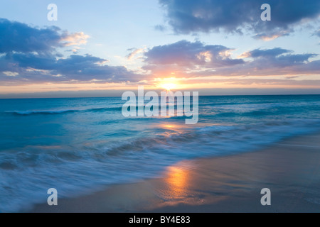 Sunrise, South Beach, Miami, Florida, USA Stock Photo