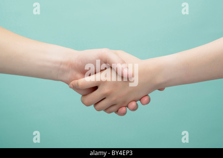 Shaking hands Stock Photo