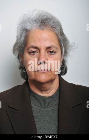 Portrait of a middle aged woman looking at camera Stock Photo