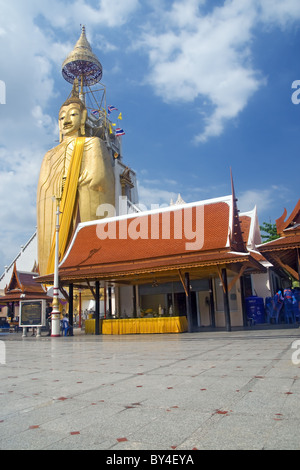 Wat Intrawihan in Bangkok Stock Photo