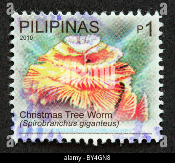 Filipino postage stamp Stock Photo