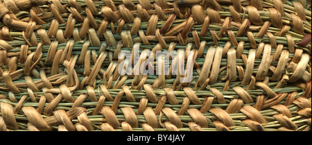 Small Bamboo Wooden Basket On White Background Stock Photo