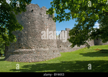 Old Inverlochy Castle Fort William Highland Scotland Stock Photo