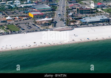 Beach, Gulf Shores, Alabama Stock Photo