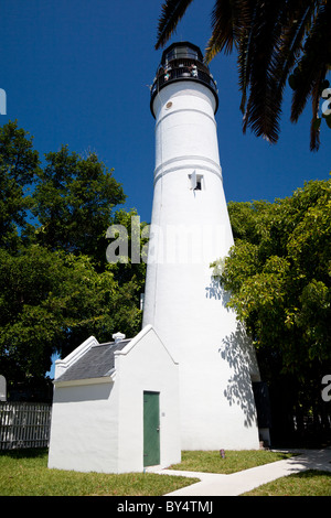 Key West Lighthouse, Florida USA Stock Photo