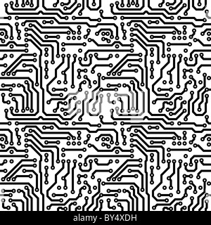 Seamless texture - graphics on the theme electrical Stock Photo