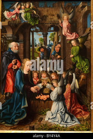 Madonna and Child with Saints and Angels 1510 by Luca Signorelli Stock ...
