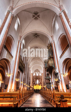 Roskilde Cathedral in Denmark Stock Photo